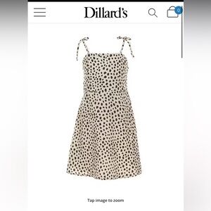 Girls Gb Dalmatian print dress